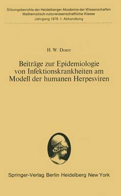 Beitrge zur Epidemiologie von Infektionskrankheiten am Modell der humanen Herpesviren 1