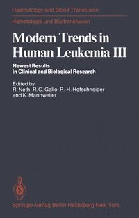 bokomslag Modern Trends in Human Leukemia III