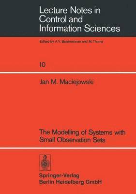 bokomslag The Modelling of Systems with Small Observation Sets