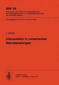 bokomslag Interpolation in numerischen Bahnsteuerungen