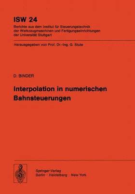 Interpolation in numerischen Bahnsteuerungen 1