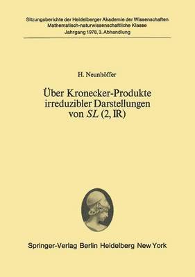 Über Kronecker-Produkte irreduzibler Darstellungen von SL (2, ?)