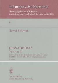 bokomslag GPSS-FORTRAN, Version II