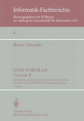 bokomslag GPSS-FORTRAN, Version II