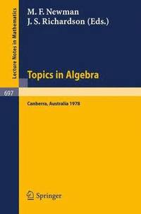 bokomslag Topics in Algebra