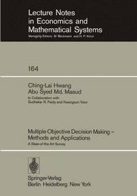 bokomslag Multiple Objective Decision Making  Methods and Applications