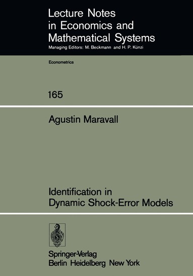 bokomslag Identification in Dynamic Shock-Error Models