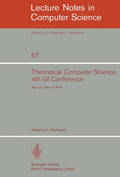 K. Weihrauch - Theoretical Computer Science, Häftad