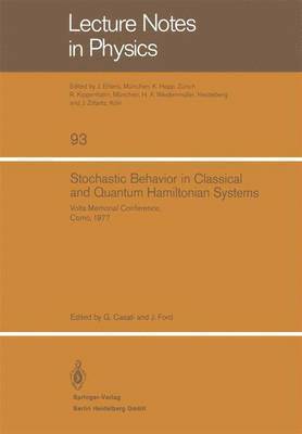 bokomslag Stochastic Behavior in Classical and Quantum Hamiltonian Systems