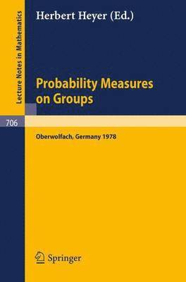 Probability Measures on Groups 1