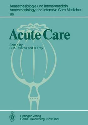 bokomslag Acute Care