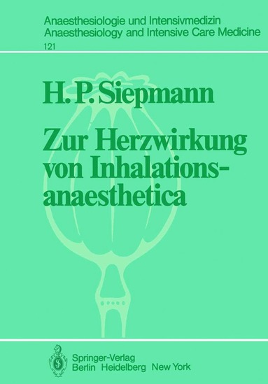 bokomslag Zur Herzwirkung von Inhalationsanaesthetica