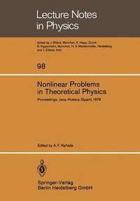 bokomslag Nonlinear Problems in Theoretical Physics