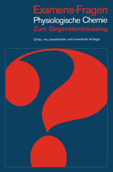 W. Kersten, K. Brand - Examens-Fragen Physiologische Chemie, Häftad