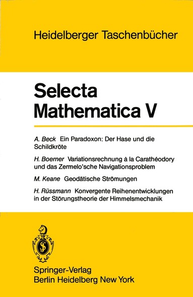 bokomslag Selecta Mathematica V