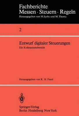 bokomslag Entwurf digitaler Steuerungen