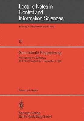 bokomslag Semi-Infinite Programming
