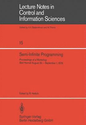 bokomslag Semi-Infinite Programming