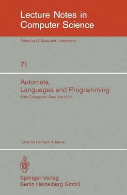 Automata, Languages, and Programming 1