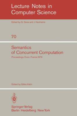 bokomslag Semantics of Concurrent Computation