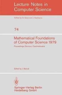 bokomslag Mathematical Foundations of Computer Science 1979