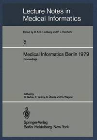 bokomslag Medical Informatics Berlin 1979