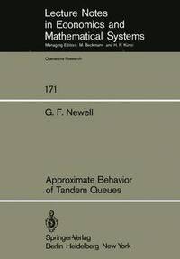 bokomslag Approximate Behavior of Tandem Queues