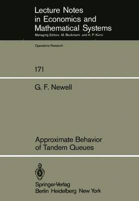 bokomslag Approximate Behavior of Tandem Queues