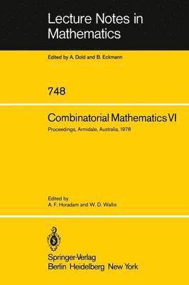 Combinatorial Mathematics VI 1