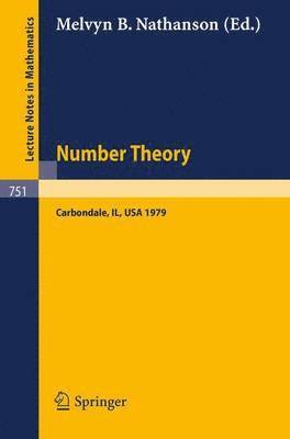M.B. Nathanson, M. B. Nathanson - Number Theory, Carbondale 1979, Häftad