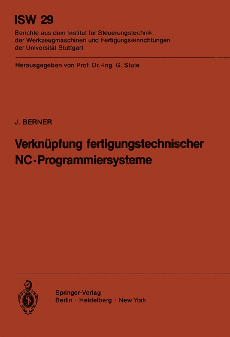 Verknpfung fertigungstechnischer NC-Programmiersysteme 1