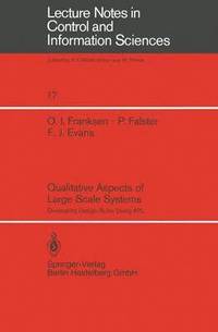 bokomslag Qualitative Aspects of Large Scale Systems