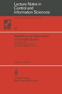 bokomslag Modelling and Optimization of Complex System