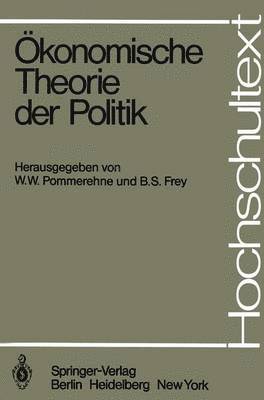 konomische Theorie der Politik 1