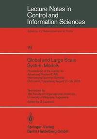 bokomslag Global and Large Scale System Models