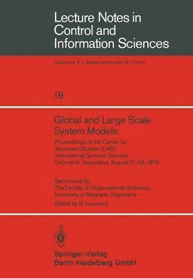 bokomslag Global and Large Scale System Models