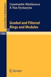 bokomslag Graded and Filtered Rings and Modules