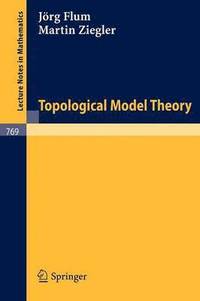 bokomslag Topological Model Theory