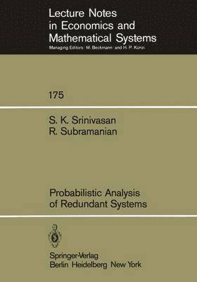 S.K. Srinivasan, R. Subramanian, S. K. Srinivasan - Probabilistic Analysis of Redundant Systems, Häftad