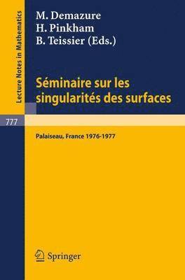 bokomslag Seminaire sur les Singularites des Surfaces