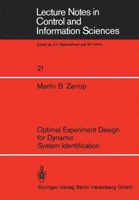 bokomslag Optimal Experiment Design for Dynamic System Identification