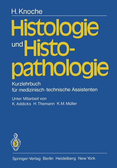 H. Knoche - Histologie und Histopathologie, Häftad