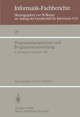 Programmiersprachen und Programmentwicklung 1