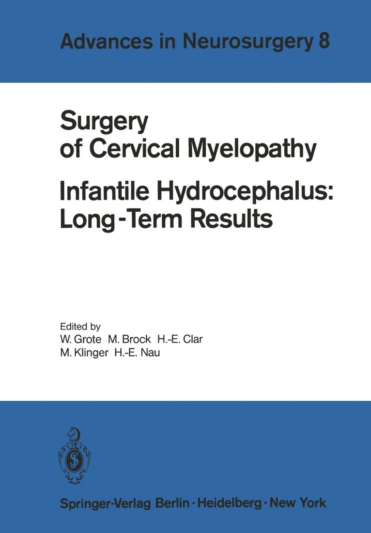 Surgery of Cervical Myelopathy 1