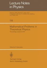 bokomslag Mathematical Problems in Theoretical Physics