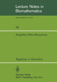 bokomslag Algebras in Genetics