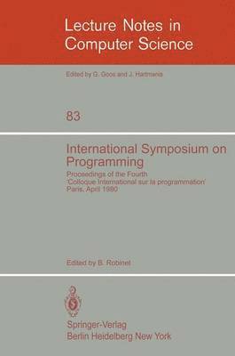 B. Robinet - International Symposium on Programming, Häftad