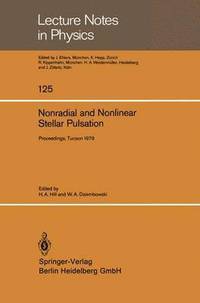 bokomslag Nonradial and Nonlinear Stellar Pulsation