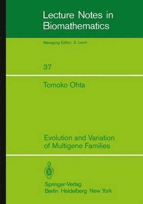 bokomslag Evolution and Variation of Multigene Families