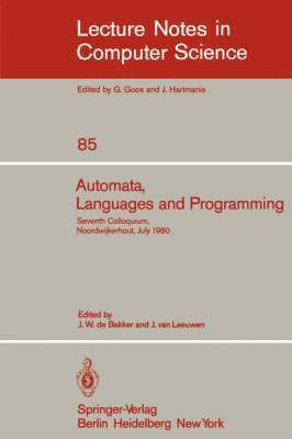 bokomslag Automata, Languages and Programming